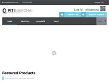 Tablet Screenshot of pitinamchai.com